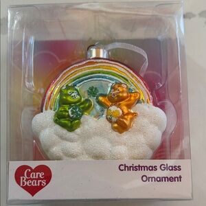 Care Bears Rainbow Ornament with Green and Orange Bears